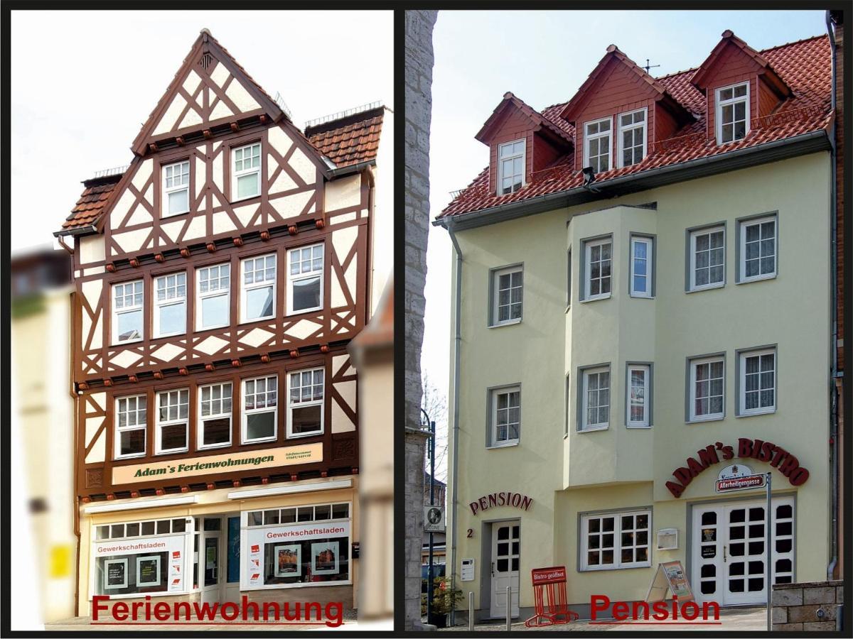 Adams Pension Und Ferienwohnungen Мюльхаузен Экстерьер фото