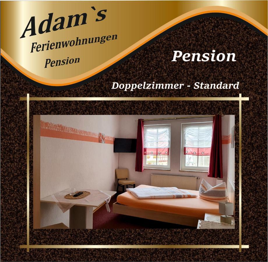 Adams Pension Und Ferienwohnungen Мюльхаузен Экстерьер фото