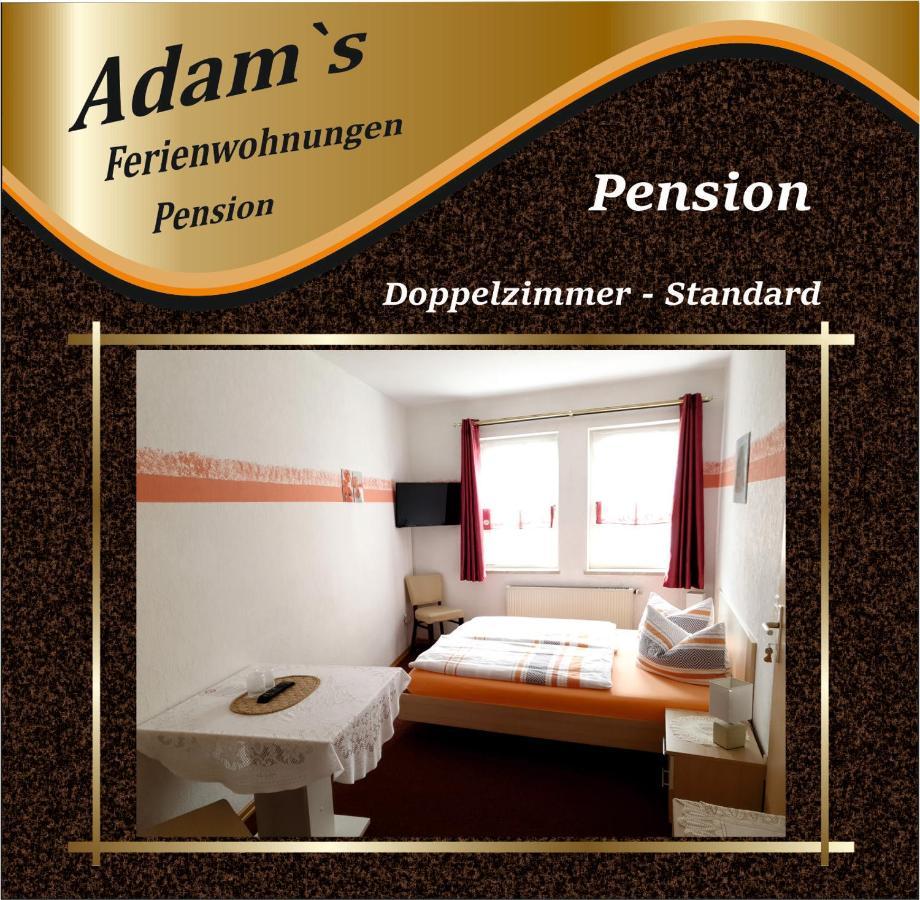 Adams Pension Und Ferienwohnungen Мюльхаузен Экстерьер фото