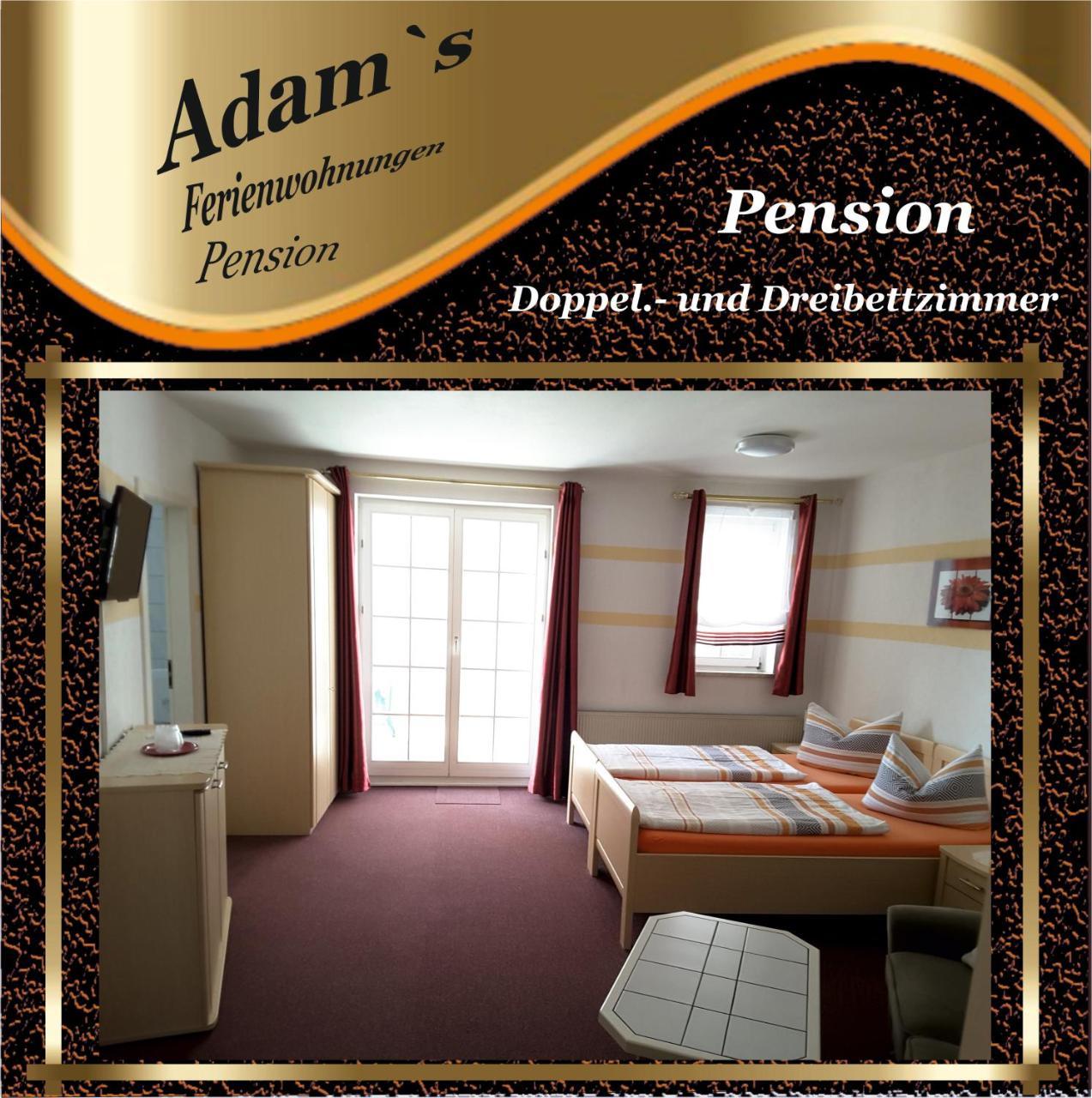 Adams Pension Und Ferienwohnungen Мюльхаузен Экстерьер фото