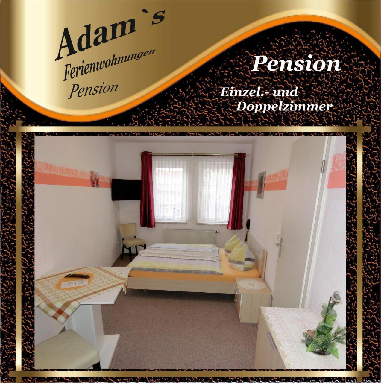 Adams Pension Und Ferienwohnungen Мюльхаузен Экстерьер фото