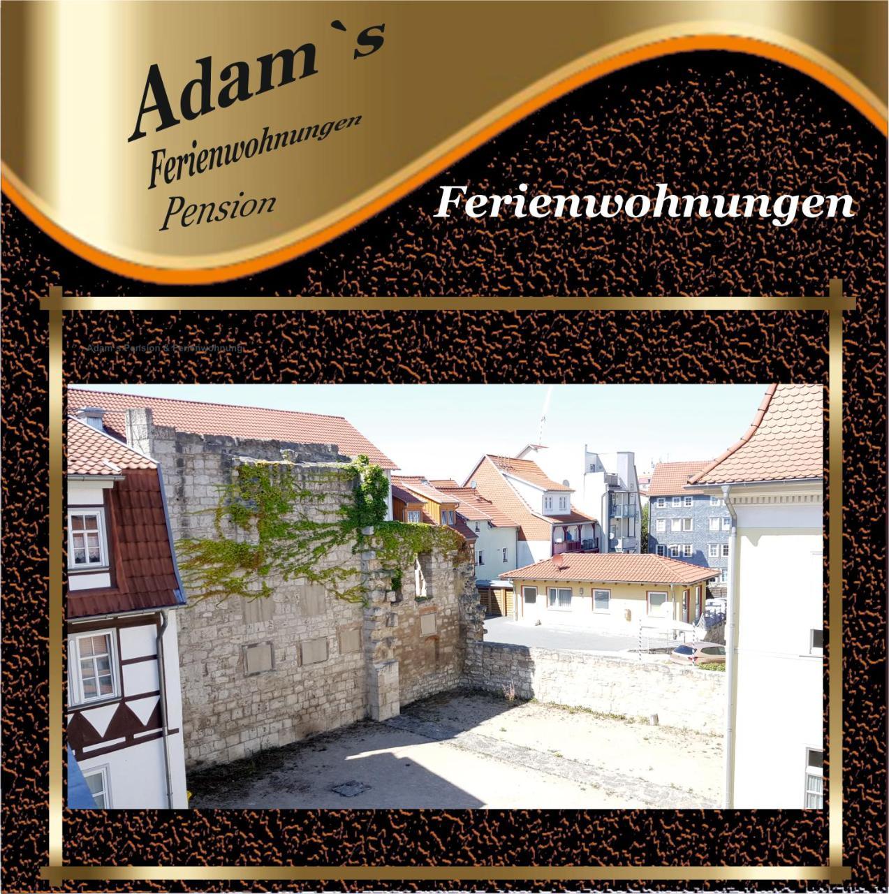 Adams Pension Und Ferienwohnungen Мюльхаузен Экстерьер фото