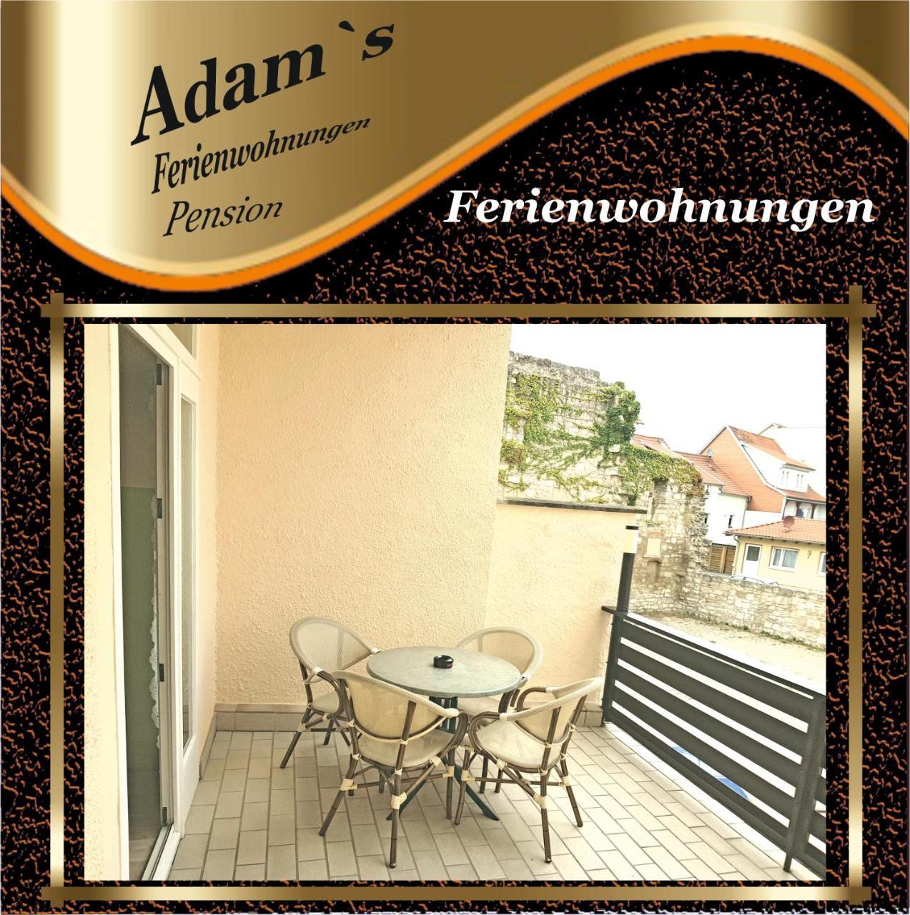 Adams Pension Und Ferienwohnungen Мюльхаузен Экстерьер фото