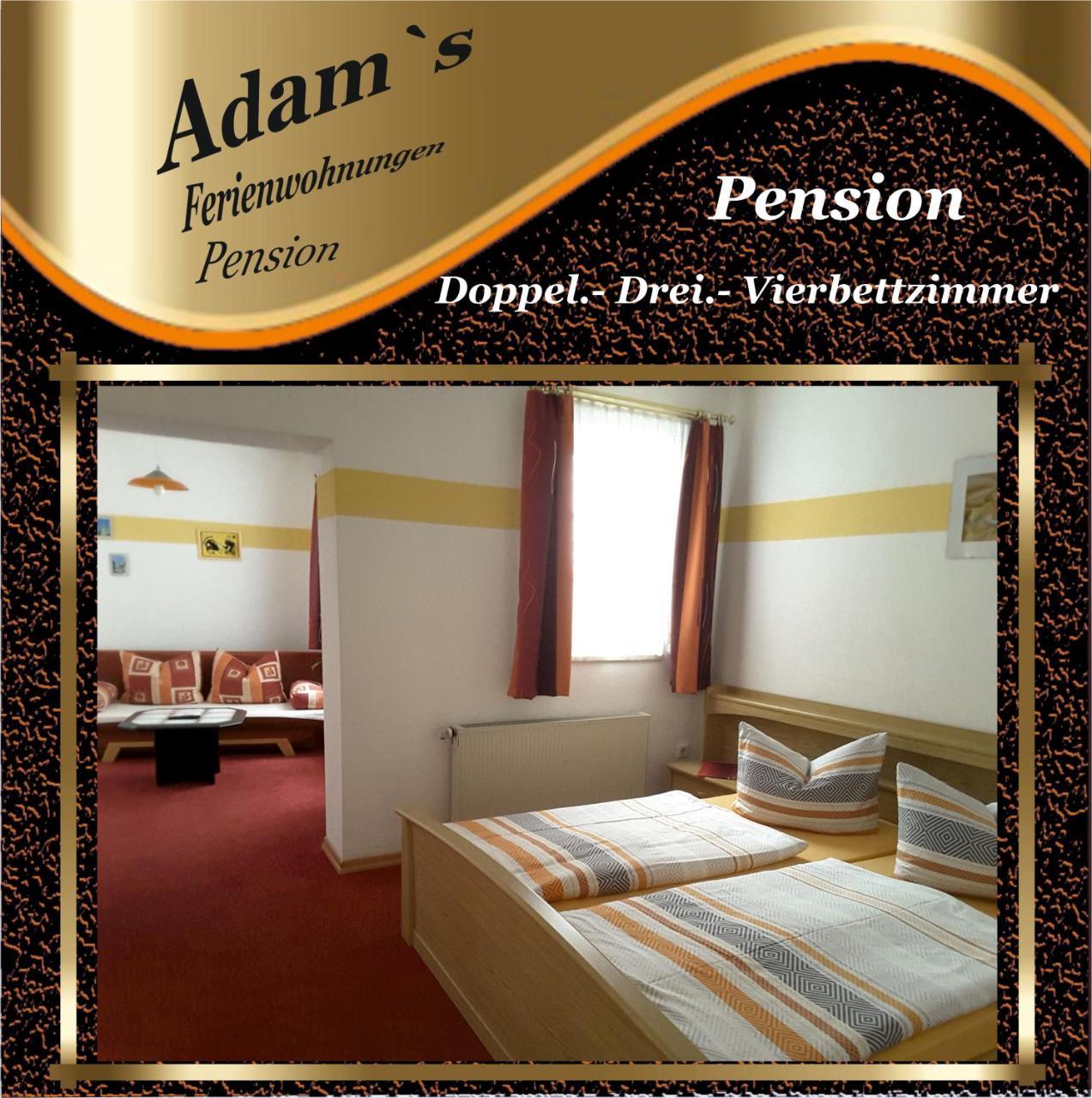 Adams Pension Und Ferienwohnungen Мюльхаузен Экстерьер фото