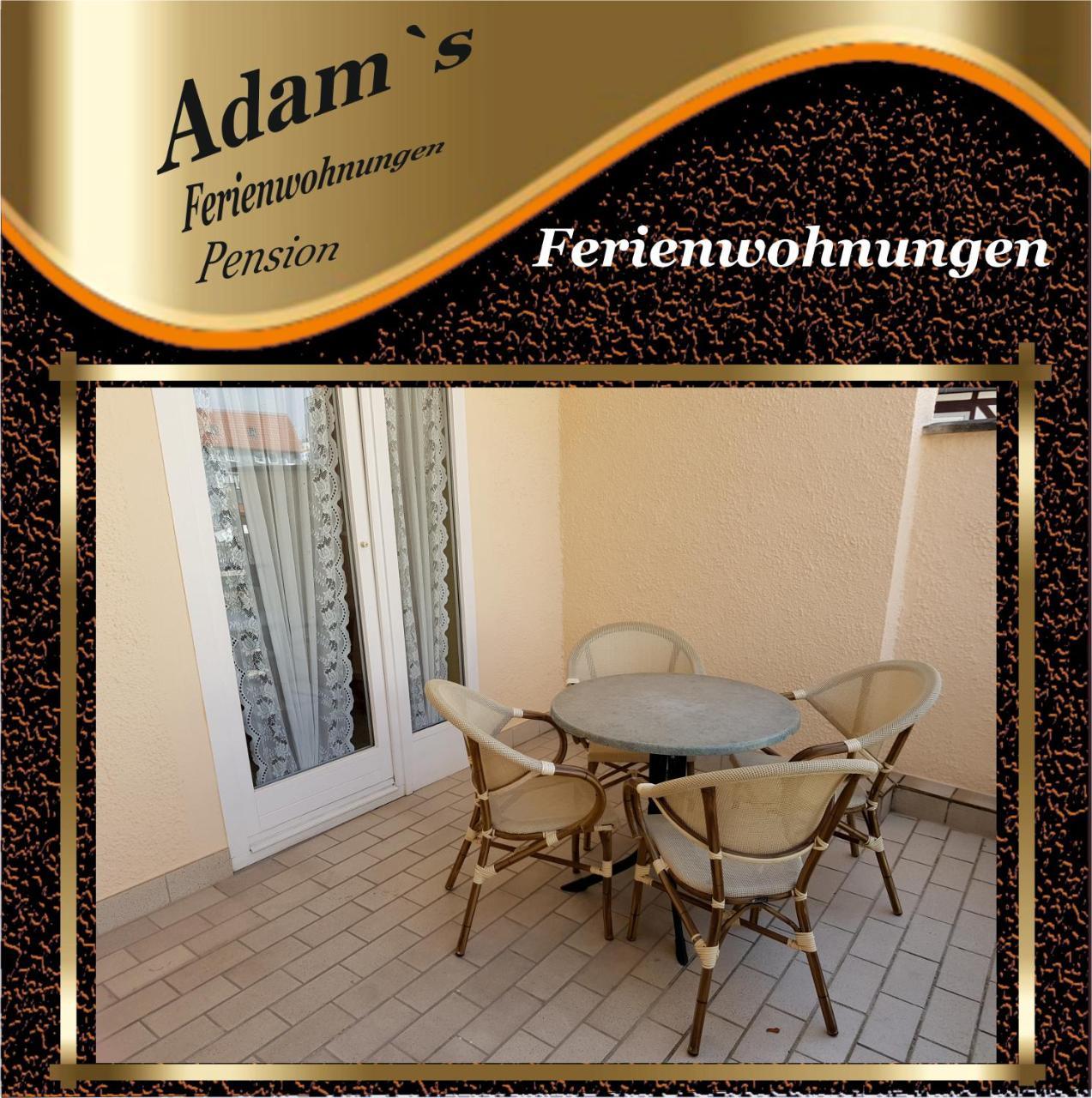Adams Pension Und Ferienwohnungen Мюльхаузен Экстерьер фото